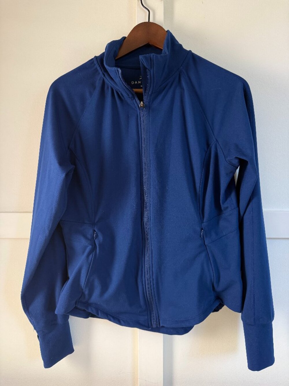 Danskin Royal Blue Full Zip Athletic Jacket Size M